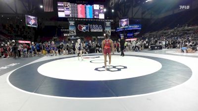 105 lbs Cons. Rd Of 16 - Christina Estrada, CA vs Dalani Hornbuckle, AR