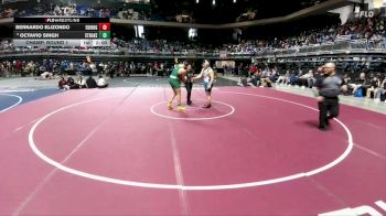 6A 215 lbs Champ. Round 1 - Octavio Singh, Houston Strake Jesuit College Prep vs Bernardo Elizondo, Edinburg