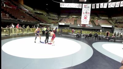 74 kg 1st Place Match - Adrian Gomez, Community Youth Center - Concord Campus Wrestling vs Abbas Khan, El Camino Real Charter High School Wrestling