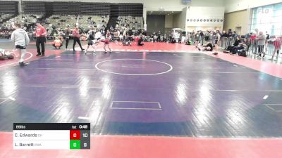 89 lbs Rr Rnd 7 - Caleb Edwards, Darkhorse Arado vs Landon Barrett, Roundtree Wrestling Academy Blue