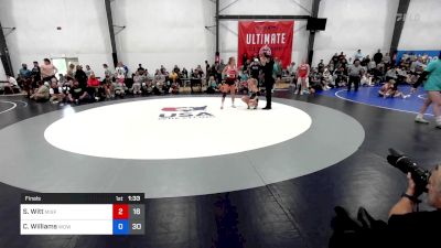 55 kg Final - Savannah Witt, Misfits Girls Onyx vs Cecilia Williams, WOW