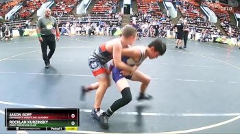 105 lbs Quarterfinal - Rocklan Kurzinsky, Wave Wrestling Club vs Jason Goff, KongKrete Wrestling Academy