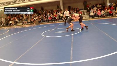 192-201 lbs Round 2 - Raymond Schmidt, York vs Jackson Smith, Cozad