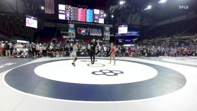 105 lbs Cons. Sub-quarters - Christina Estrada, CA vs Sky Ramos, HI