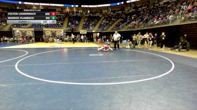 85 lbs Consy 4 - Colton Louderback, Nehsaminy vs Maddox Plambeck, Bishop McCort