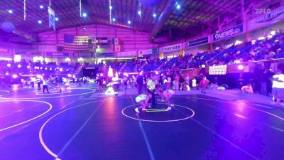 130 lbs Quarterfinal - Ariel Biggs, Jackson County Wrestling vs Harmony Solley, Pikes Peak Warriors