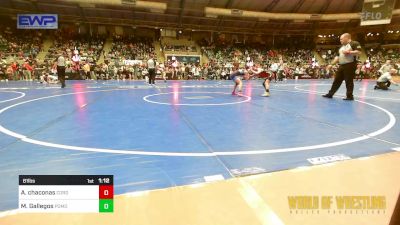 81 lbs Round Of 32 - Audrey Chaconas, Cordoba Trained vs Madilynn Gallegos, Pomona Elite Girls