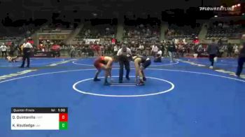 135 lbs Quarterfinal - Q'Veli Quintanilla, Inland Northwest vs Kody Routledge, Lions Wrestling Academy