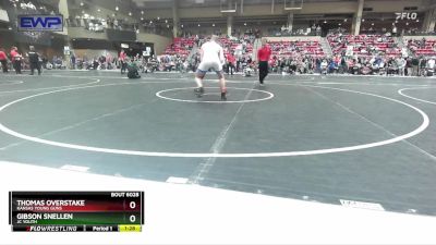 165 lbs Semifinal - Thomas Overstake, Kansas Young Guns vs Gibson Snellen, JC Youth