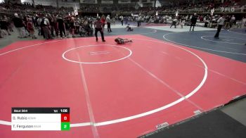 57 lbs Quarterfinal - Gabriel Rubio, Adams City vs Timothy-James Ferguson, Bear Creek Jr. Wrestling