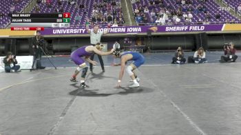 141 lbs Julian Tagg, South Dakota State vs Max Brady, Northern Iowa