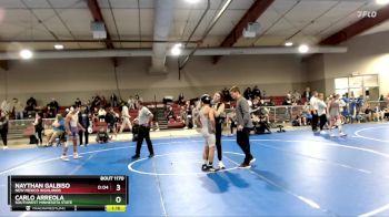 125 lbs Cons. Round 1 - Naythan Galbiso, New Mexico Highlands vs Carlo Arreola, Southwest Minnesota State