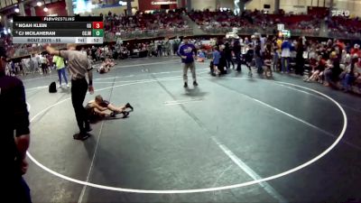 55 lbs Champ. Round 2 - Noah Klein, GI Grapplers vs Cj McIlaheran, Central City JR. Wrestling