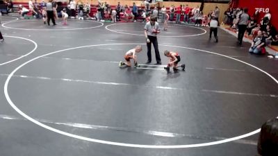 45 lbs Cons. Semis - Riggs Davis, Brothers Of Steel Wrestling Club vs Hunter Mcsweeney, Payette Wrestling Club