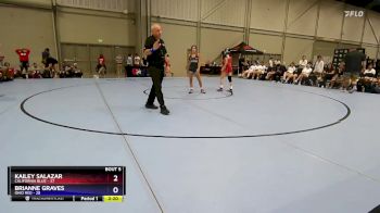 105 lbs Round 2 (8 Team) - Kailey Salazar, California Blue vs Brianne Graves, Ohio Red