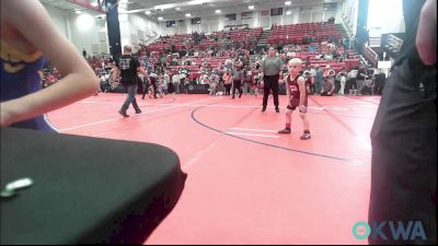 52 lbs Rr Rnd 1 - Nicholas Deurloo, Perry Wrestling Academy vs Noah Backus, Newkirk Takedown Club