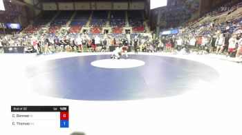 170 lbs Rnd Of 32 - Caleb Dennee, Wisconsin vs Carson Thomas, Ohio