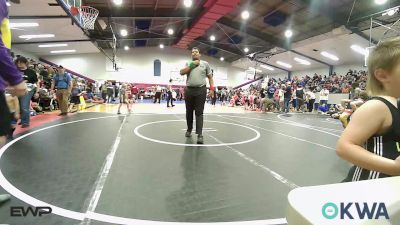 60 lbs Semifinal - Axel Gregory, Tulsa Blue T Panthers vs Jae Constant, Vian Wrestling Club