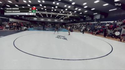 197 lbs Quarterfinal - Jacob Jimenez, Averett vs Isaiah Manning, Greensboro