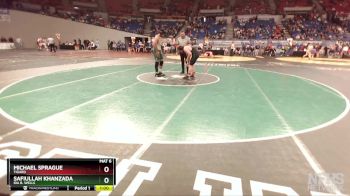 6A-190 lbs Cons. Round 2 - Michael Sprague, Tigard vs Safiullah Khanzada, Ida B. Wells