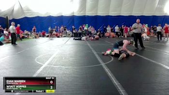 144 lbs Round 4 (8 Team) - Evan Warren, Team Gotcha vs Wyatt Hoppes, Death Squad