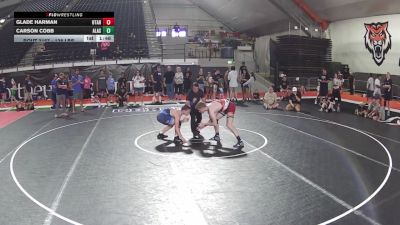 138 lbs Quarters - Carson Cobb, Alaska vs Glade Harman, Utah