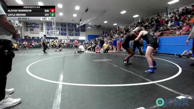138 lbs Rr Rnd 2 - Alayah Robinson, Domination Dawgs vs Layla Brown, Standfast