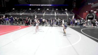 95 lbs Quarterfinal - Breadyn Anderson, Western Colorado WC vs Jacob Wittmier, Fergus Wrestling Club
