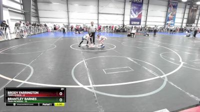 64 lbs Rd# 10- 4:00pm Saturday Final Pool - Brody Farrington, Terps XPress vs Brantley Barnes, Team Michigan