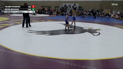 55 lbs Semis (4 Team) - Aubrey Goth, STMA (St. Michael/Albertville) vs Asher Hall, LCWM