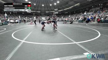 70 lbs Consi Of 8 #2 - Max Young, Cyclone Wrestling Club vs Kimber Scott, Northeast Take Down Club