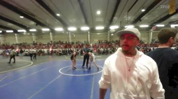 116 lbs Rr Rnd 2 - Hailey Tapaha, Rez WC vs Madison Romero, Ignacio Wrestling Club