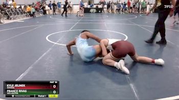 160 lbs Cons. Round 3 - Kyle Jelinek, Davison vs Franco Rivas, Wellington