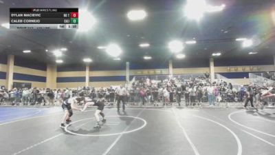 132 lbs Round Of 64 - Dylan Macievic, No Team vs Caleb Cornejo, California