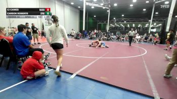 128 lbs Rr Rnd 1 - CJ Caines, Mat Assassins Black - HSC vs Carson Roberts, Sly Fox Gray WC - HSC