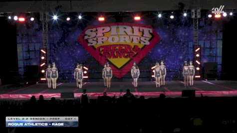 Rogue Athletics - Rage [2025 L2.2 Senior - PREP Day 1] 2025 Spirit Sports Worcester Nationals