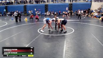 285 lbs Round 3 - Sawyer Schilke, Kearney vs Enrique Foster, Bellevue East