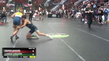 125 lbs Champ. Round 2 - Cameron Chinavare, Fantasy Elite Wrestling vs Trenden Bashore, Capital City Wrestling Club