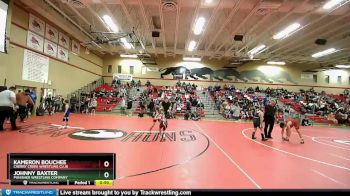 84 lbs Semifinal - Johnny Baxter, Punisher Wrestling Company vs Kameron Bouchee, Cherry Creek Wrestling Club