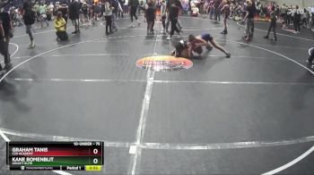 75 lbs Cons. Semi - Graham Tanis, C2X Academy vs Kane Bomenblit, Legacy Elite