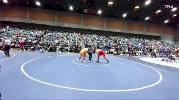 285 lbs Champ. Round 2 - Jeramiah Garza, Central vs Matthew Cooley, Oakdale