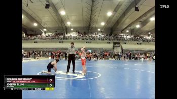 85 lbs Semifinal - Joseph Blum, Missouri vs Bearon Prestholt, Webb City Youth Wrestling Club