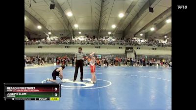 85 lbs Semifinal - Joseph Blum, Missouri vs Bearon Prestholt, Webb City Youth Wrestling Club