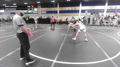 126 lbs Final - Rene Cordero, Poway Elite vs Luke Schoch, Bay Area Dragons WC