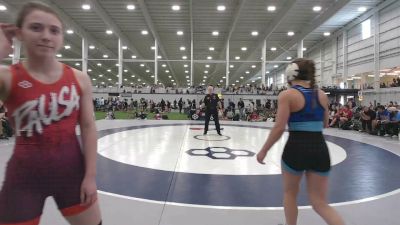 110 lbs Amelia Larlick, Pennsylvania Blue vs Josie Wilson, Kansas
