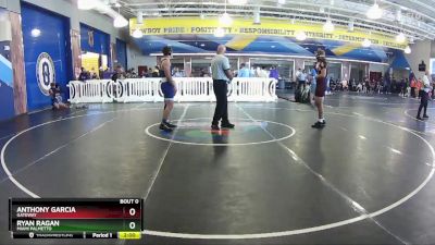 190 White Quarterfinal - Anthony Garcia, Gateway vs Ryan Ragan, Miami Palmetto