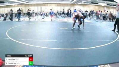 175 lbs Consi Of 8 #2 - Timothy Terrones, East Valley WC vs Efosa Osayande, Rolling Hills WC