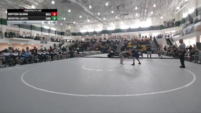 120 lbs Quarters & 1st Wb (16 Team) - Bryton Glenn, Woodland, Cartersville vs Mykyta Liutyi, Cambridge