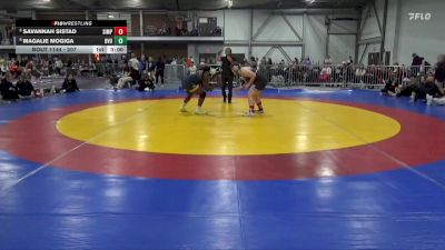 207 lbs Semifinal - Magalie Mogiga, Buena Vista vs Savannah Sistad, Simpson