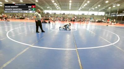 75 lbs Rr Rnd 2 - Kaleb Dempsey, Midwest RTC vs Kenneth Swartzell, 4M Power